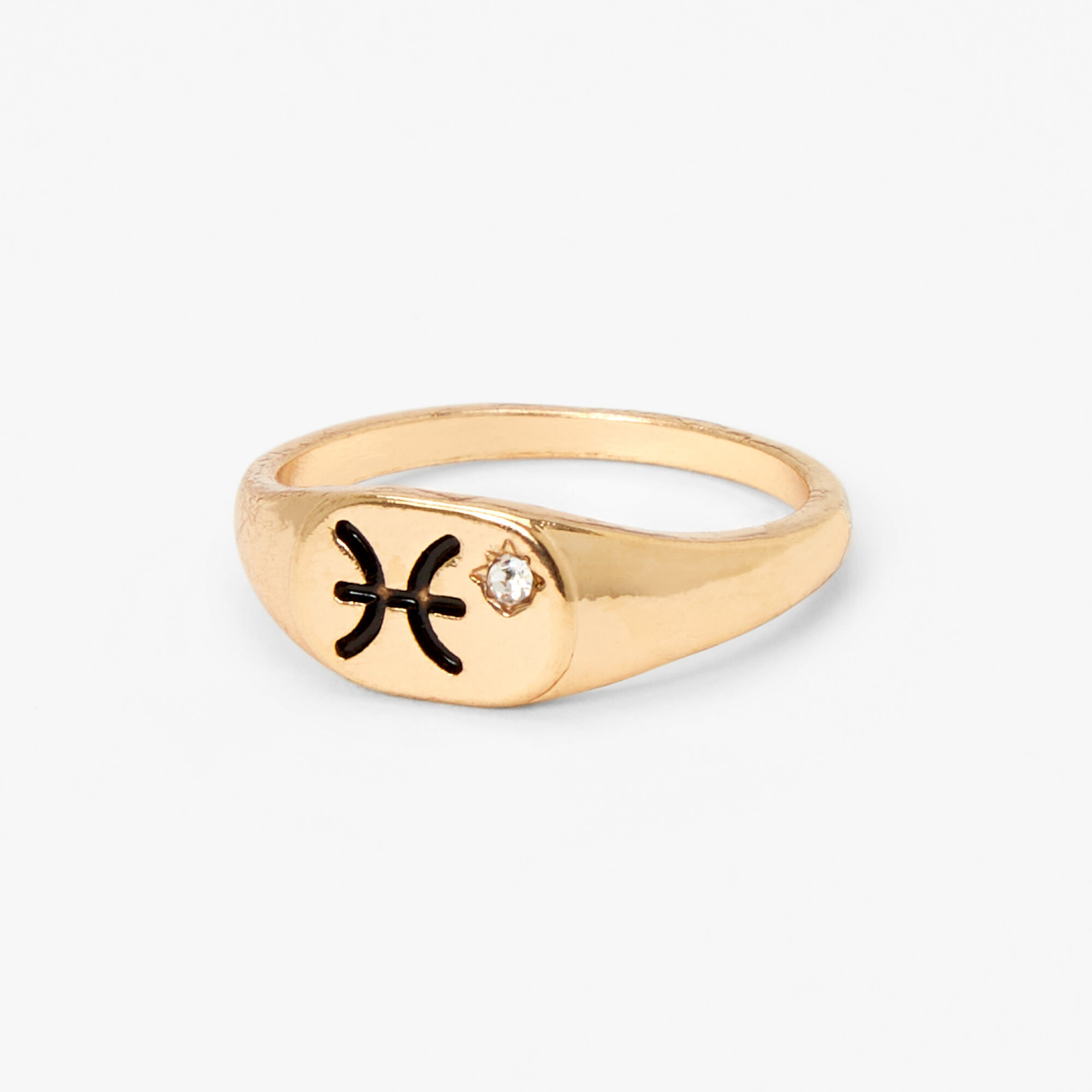 Pisces signet ring online