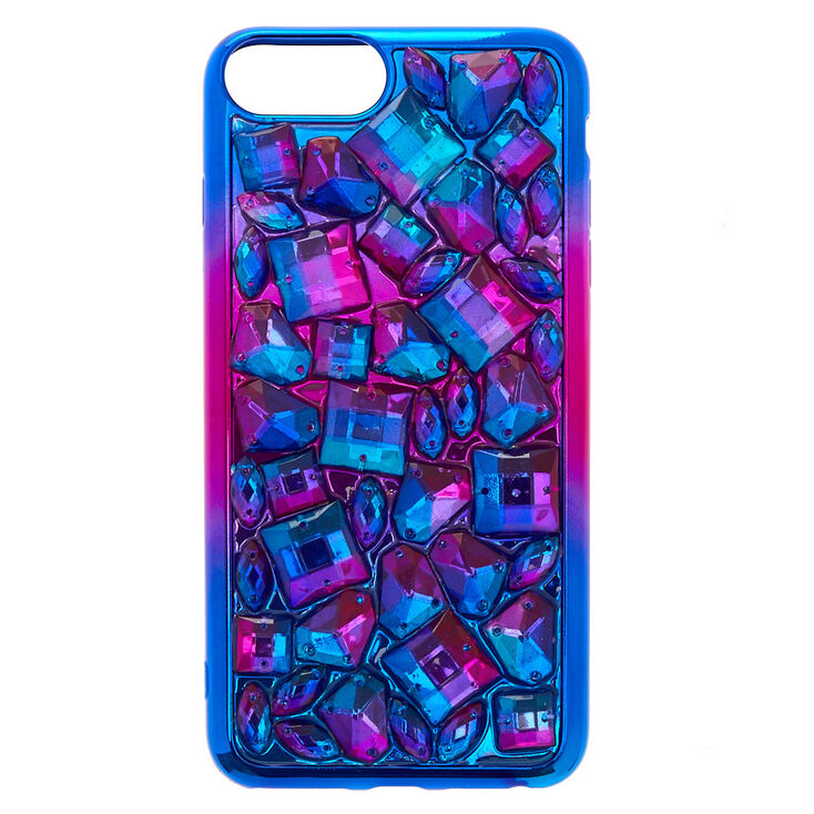 Purple Ombre Stone Phone Case,