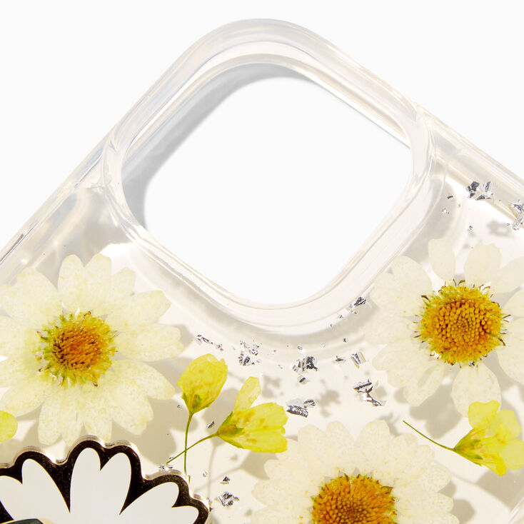 Daisy Ring Holder Protective Phone Case - Fits iPhone 13/14,