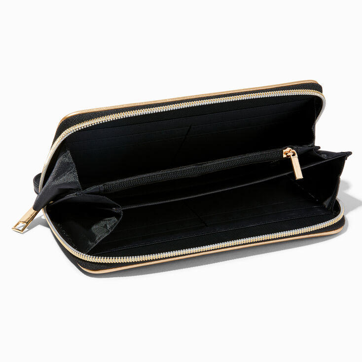 Gold Princess Dollar Sign Wristlet,