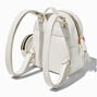 Rainbow Stripe Quilted Small Backpack,