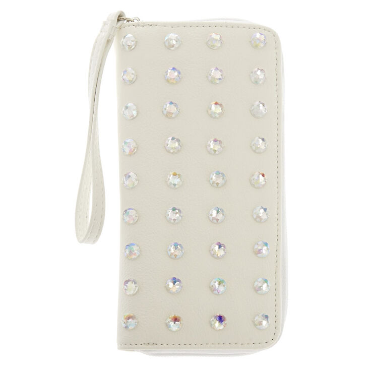 Stone Studded Wristlet,
