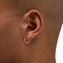 Rhinestone Christmas Wreath Stud Earrings,