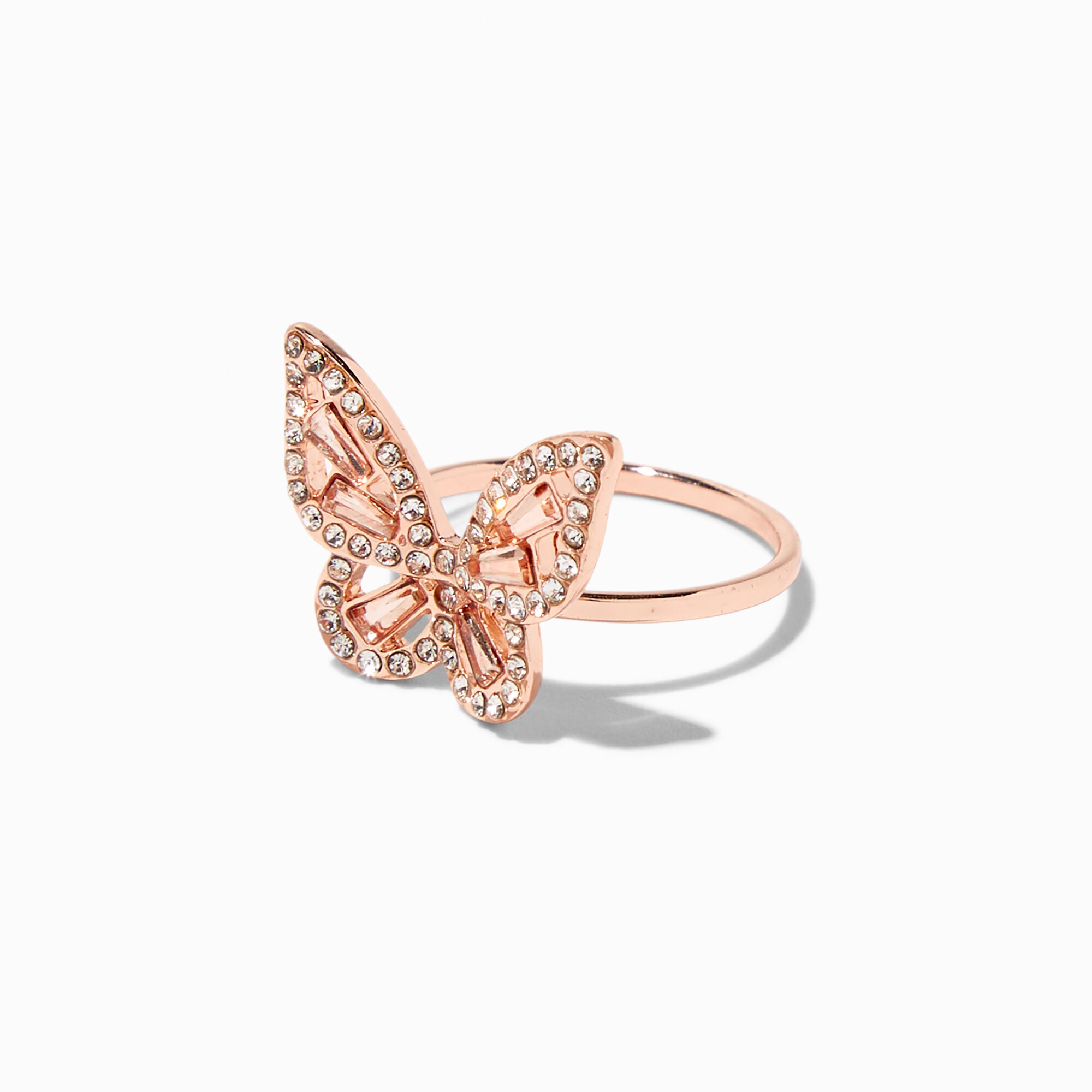 14K Rose Gold Diamond Butterfly Ring – Maurice's Jewelers