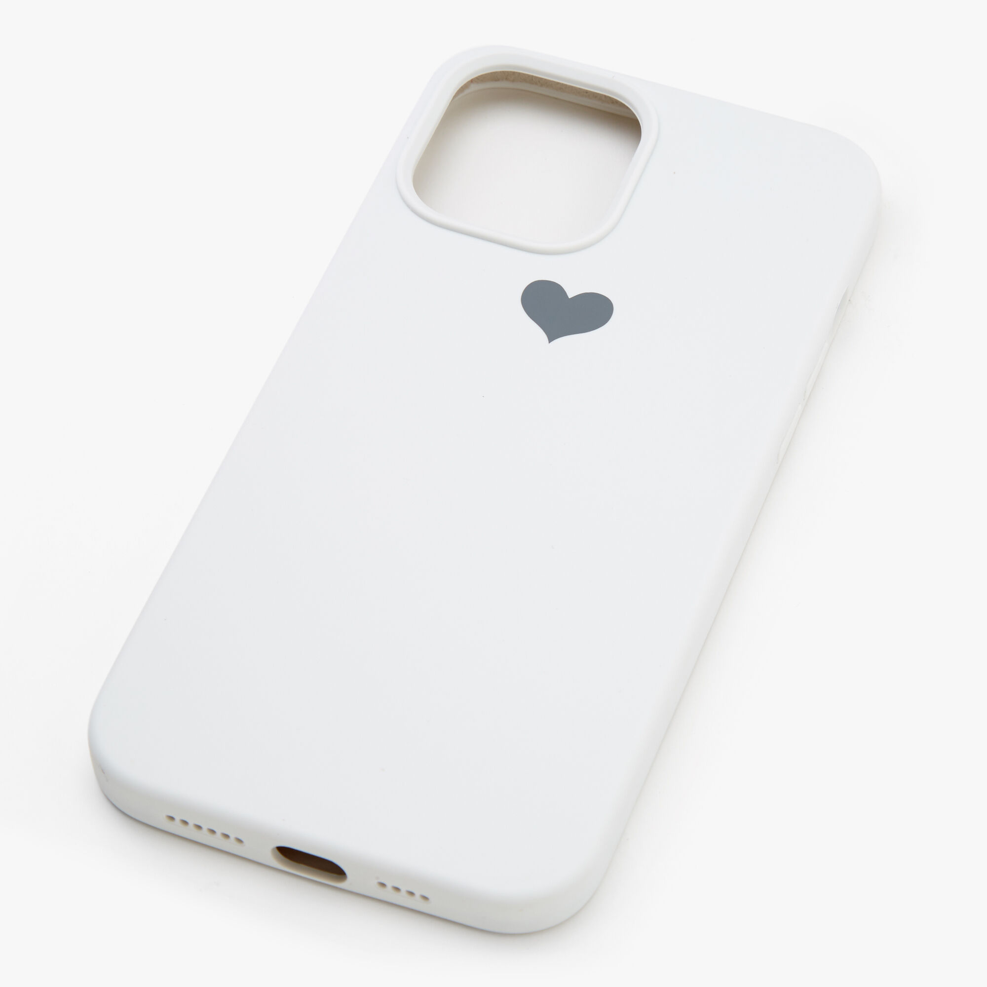 White Heart Protective Phone Case Fits Iphone 12 Pro Max Icing Us