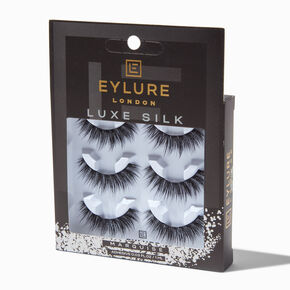 Eylure Luxe Silk Faux Lashes - 3 Pack,