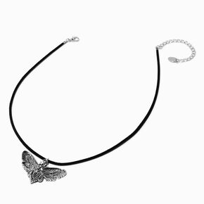 Celestial Moth Pendant Necklace,