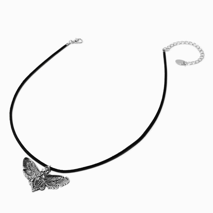 Celestial Moth Pendant Necklace,