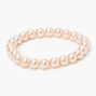 Classic Pearl Stretch Bracelet - Blush Pink,