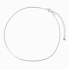 ICING Select Sterling Silver Dainty Snake Chain Anklet,