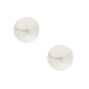 Glass Pearl Stud Earrings,