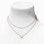 Icing Select 18k Gold Plated Opal Multi-Strand Necklace,
