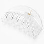 Clear Medium Hair Claw,