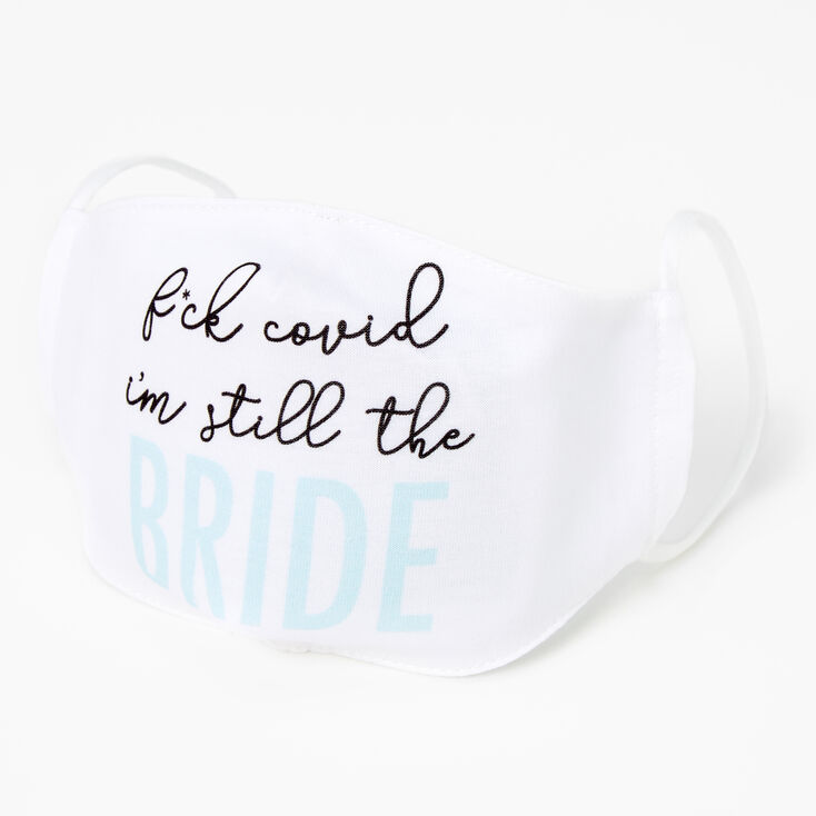 Cotton Covid Bride Face Mask - Adult,