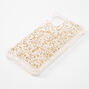 Golden Flecked Clear Phone Case - Fits iPhone&reg; 11 Pro Max,