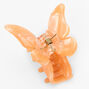 Dainty Butterfly Hair Claw - Peach,