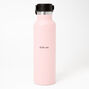 Drink Me Metal Water Bottle - Pink,