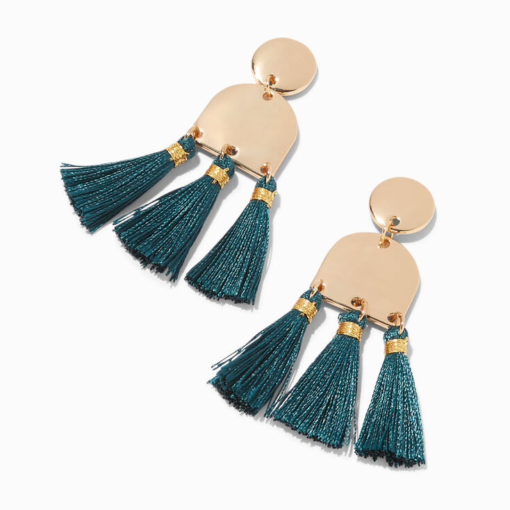 Silver Tone Double Hoop Clip-on Earrings,