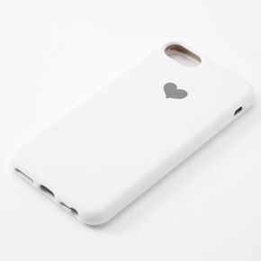 Red Frosted Heart Phone Case - Fits iPhone&reg; 6/7/8/SE,