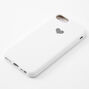 Red Frosted Heart Phone Case - Fits iPhone&reg; 6/7/8/SE,