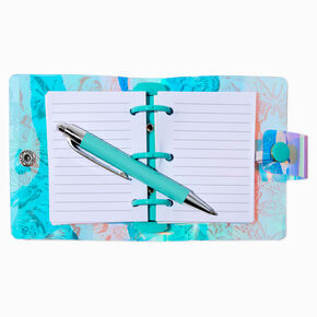 Butterfly-Print Mini Journal Notebook,