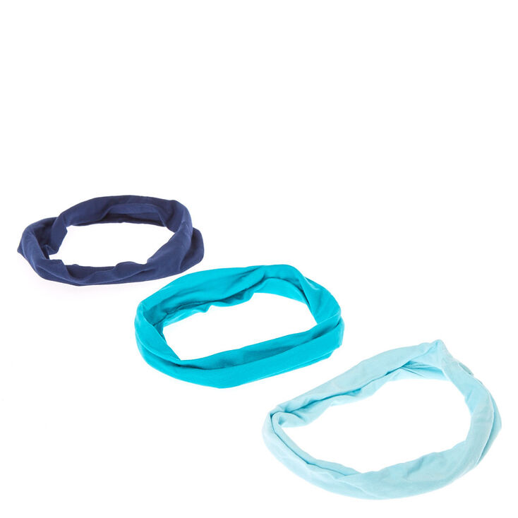 Navy, Mint, And Teal Headwraps,
