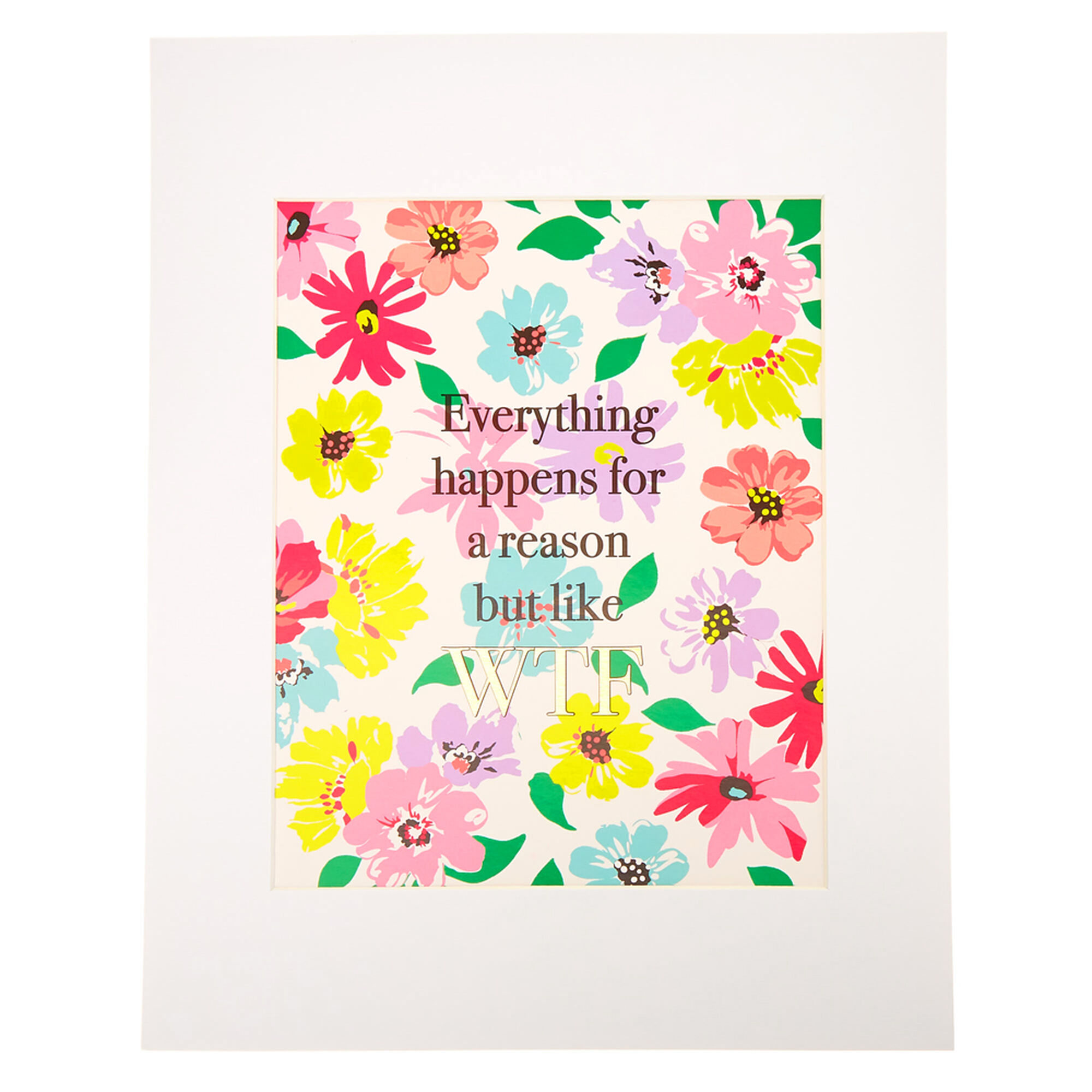 Everything Happens For A Reason Wall Art Icing Us