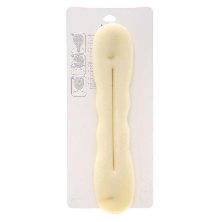 Blonde Foam Bun Tool,