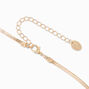 Gold Snake Chain Necklace,