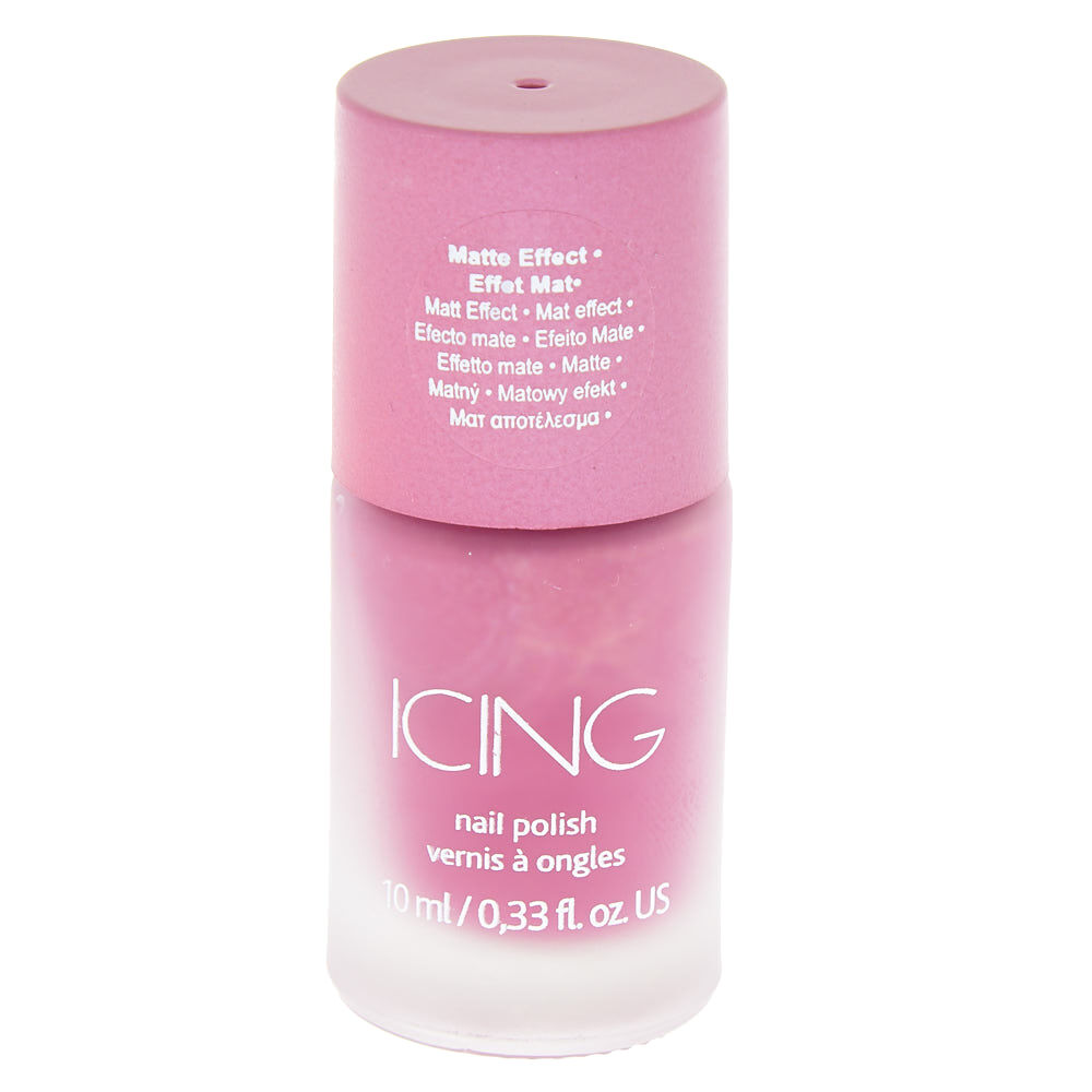 light pink matte nail polish