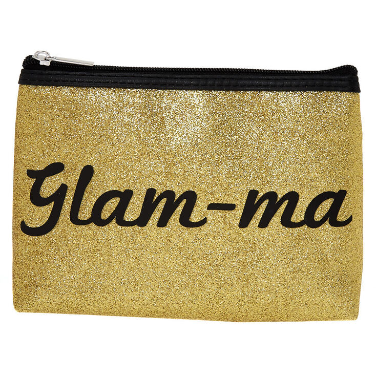 Glam-ma Glitter Cosmetic Bag,