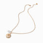 Starfish, Shell, &amp; Pearl Gold-tone Pendant Necklace,