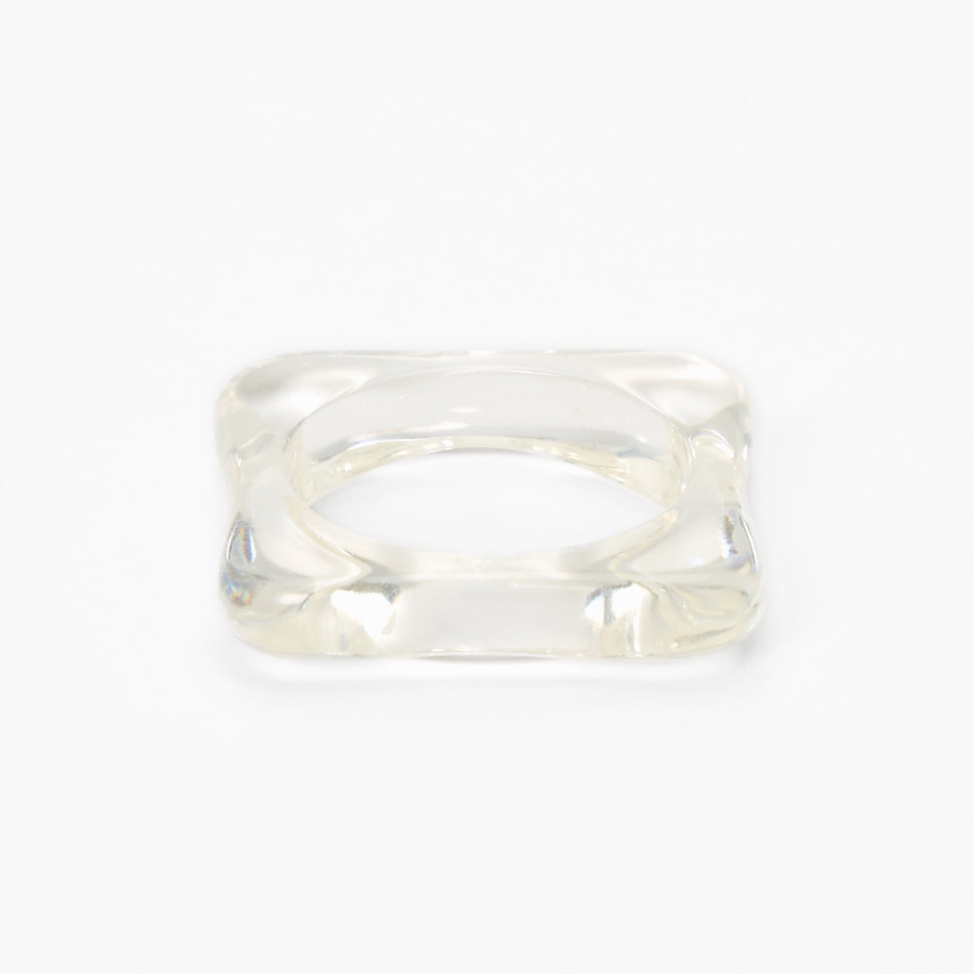 Clear clearance resin ring