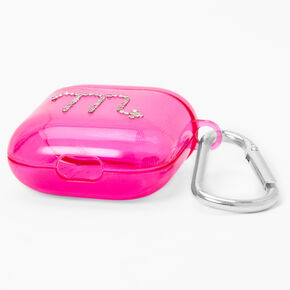 Pink Scorpio Zodiac Earbud Case Cover - Compatible with Apple AirPods&reg;,