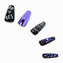 Ouija Board Squareletto Press On Faux Nail Set - 24 Pack,