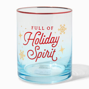 Full of Holiday Spirit Double Old-Fashioned Glass,