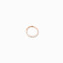 18K Rose Gold Plated 18G Crystal Cartilage Clicker Earring,