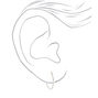 Sterling Silver 20MM Hinge Hoop Earrings,