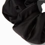 Giant Silky Black Hair Scrunchie,