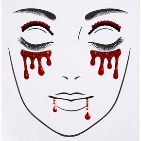 Vampire Blood Face Gems,
