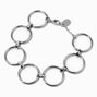 Silver O-Ring Chain Bracelet,