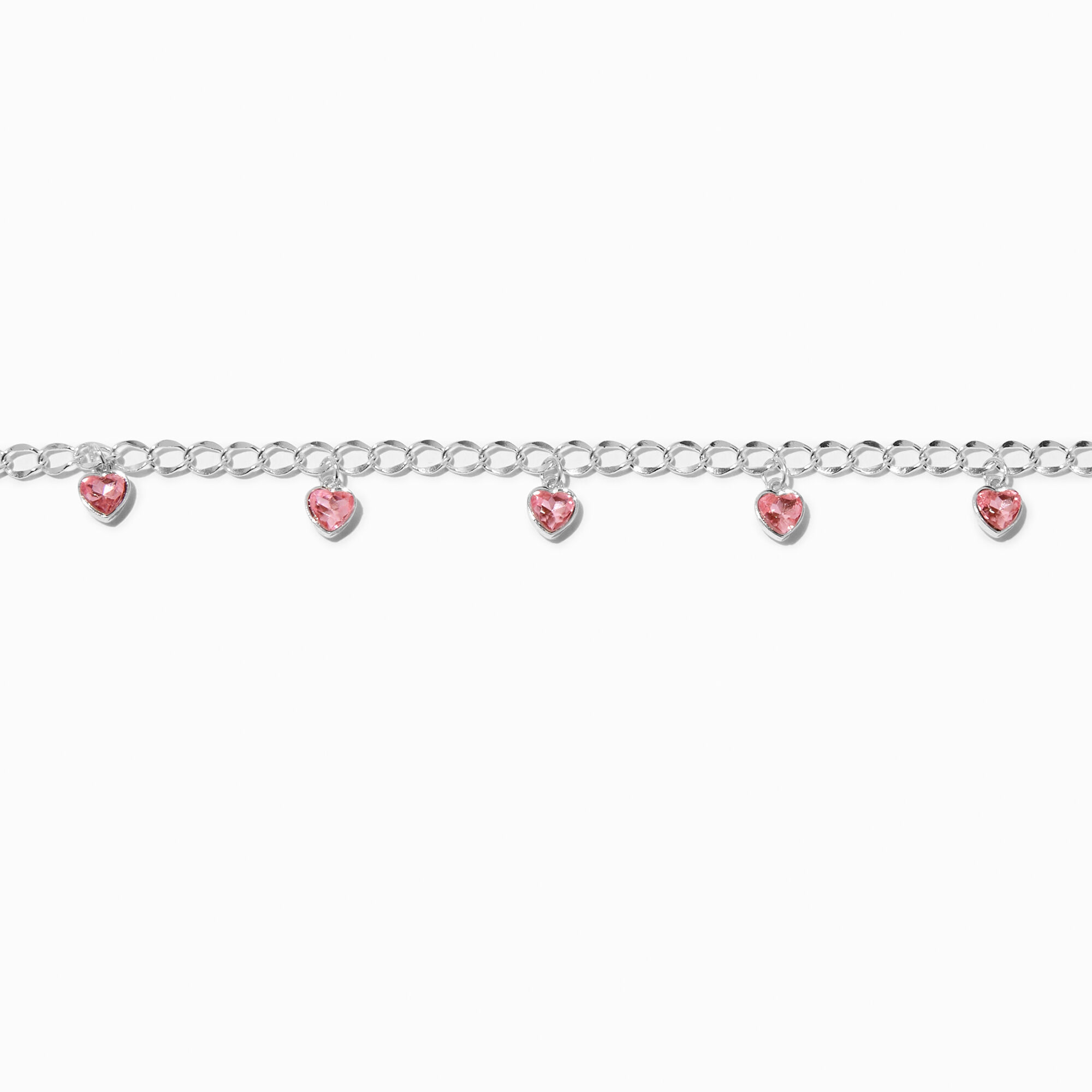 Heart shop charm choker