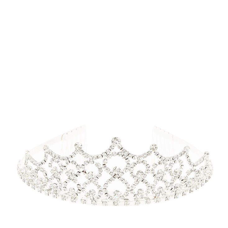 Caroline Silver Classic Tiara,