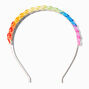 Rainbow Translucent Chain Link Headband,