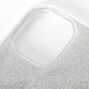 Silver Glitter Protective Phone Case - Fits iPhone&reg; 11,