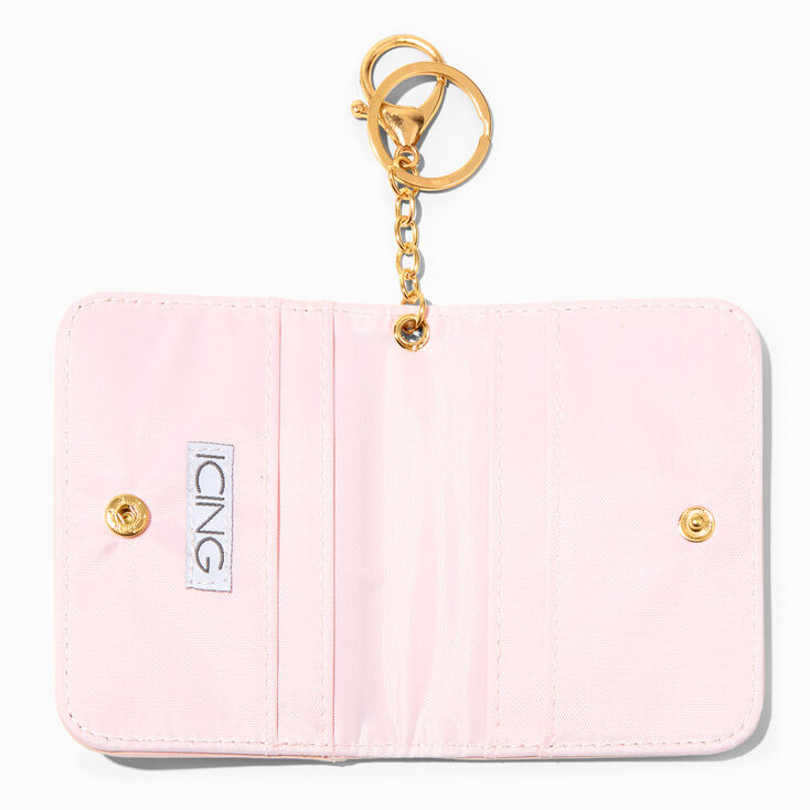 &quot;Charge It&quot; Pink Mini Zip Wallet,
