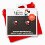 &copy;Disney Minnie Mouse Birthstone Sterling Silver Stud Earrings - July,