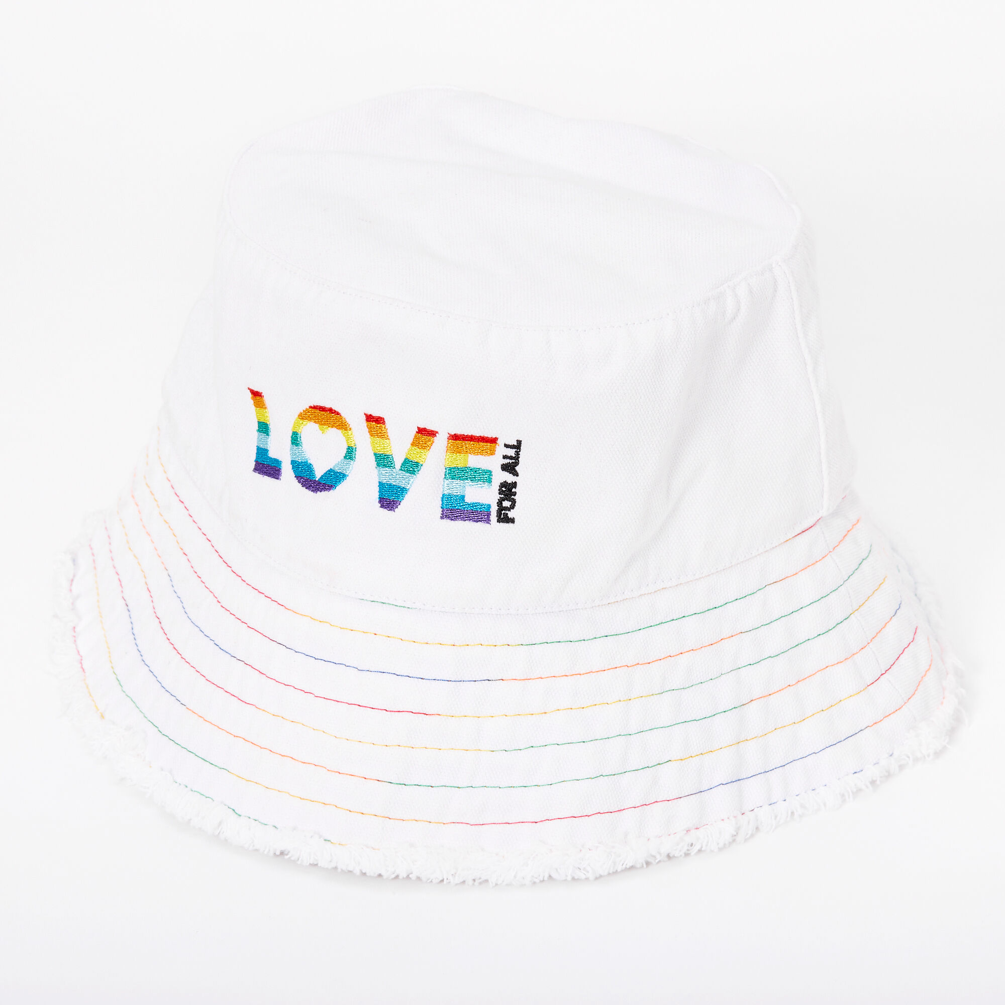 bucket hat rainbow