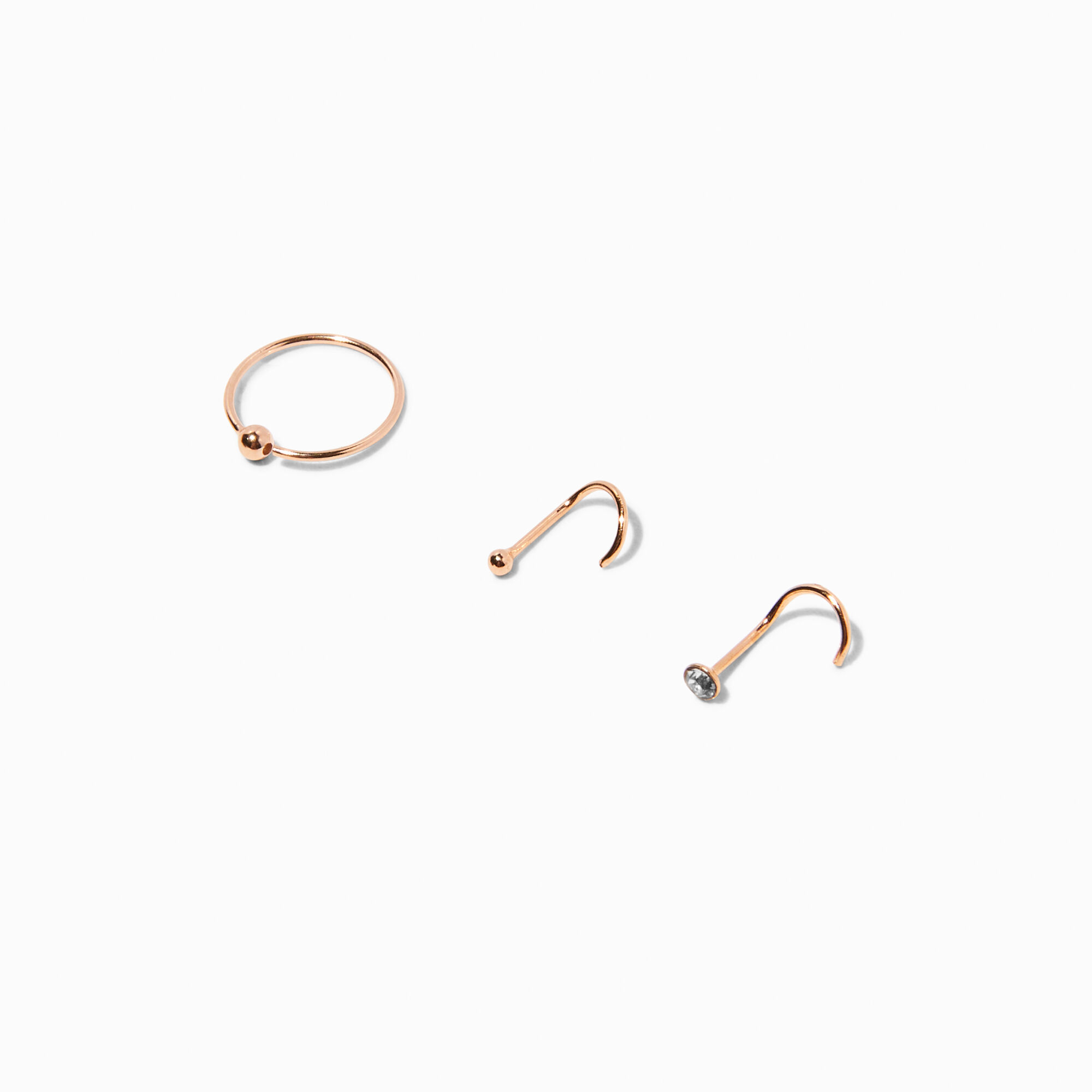 Two piece nose stud hotsell