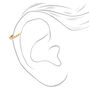 Gold 18G Beaded Helix Earring,